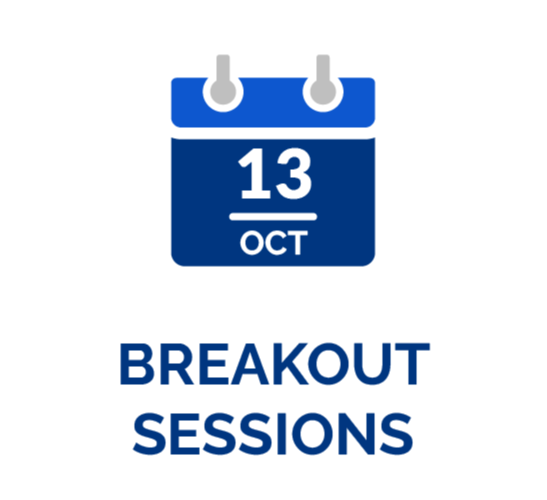 October 13 Breakout Sessions