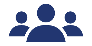 three avatars icon